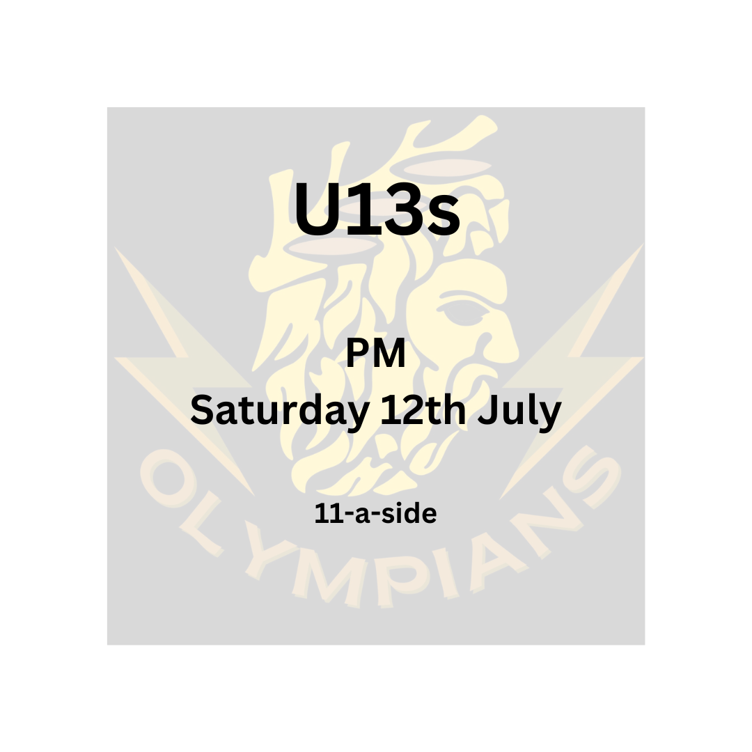 U13s (25/26 Season)