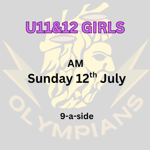 U11 & 12 Girls (26/27 Season)