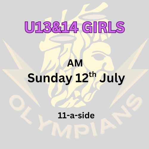 U13 & 14 Girls (26/27 Season)