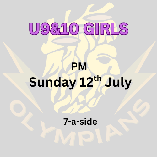 U9 & 10 Girls (26/27 Season)